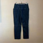 Tibi  Zip Front High Waist Corset Jeans 0 in Blue Photo 5