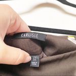 Carlisle  100% Wool Brown Pleated Skirt Size 4 Photo 6