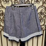 Anthropologie Endless Rose blue sequin skort Photo 1