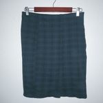 Liverpool  Jeans Co. 8P Pull On Stretch Mini Skirt Blackwatch Tartan Plaid Petite Photo 3