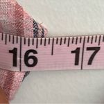 Hem & Thread Women’s  Wide Leg Flowy Striped Jumpsuit Size Medium Open Back Photo 4