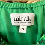 fab'rik Fab’rik White Collection Tropical Print Strapless Maxi Dress Size Small Photo 9