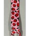 Pink Strawberries Strawberry Print Keychain Keyclip Lanyard 🍓 Photo 1