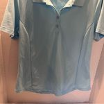 Greg Norman Collection Light Blue Polo Shirt Size L Photo 3