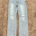 Rachel Parcell  Light Blue Distressed Jeans SIZE 26 new with tags Photo 0