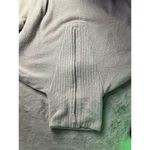 Barefoot Dreams  Women's Beige High Rib Half Zip Tunic Hoodie Size L Photo 3