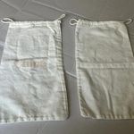 Chloé 2 Chloe Logo White Drawstring Dust Bags Photo 0