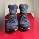 Salomon X Ultra 3 Mid GTX Shoes Womens Size 8.5 Blue Gore Tex Hiking Boots Trail Photo 4