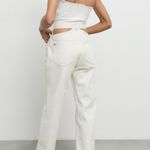 BDG  by Urban Outfitters Cutout Cowboy Cream Jeans Photo 4