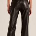 Abercrombie & Fitch 90s Baggy Low Rise Vegan Leather Pants in size 29 (size 8) Photo 1