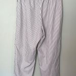 Striped Black and White Men's Pants Size XL Photo 3
