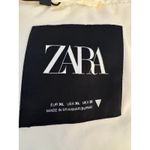 ZARA Women’s XL Beige Puffer Vest – Quilted, Lightweight, Zip Front Photo 3