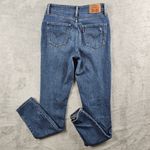 Levi's  721 High Rise Skinny Blue Jeans Distressed Women's Size 28 Photo 8