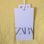 ZARA Yellow Spaghetti Strap Bodysuit - Thong Style, Size Small, NWT Photo 6