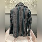 VINTAGE WOMENS BAJA PONCHO HOODIE Size L Photo 2