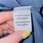 Grace Karin Women's Plus Size Sleeveless Ruched Asymmetrical Blue Dress 2XL Photo 6