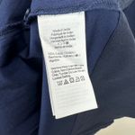 Madewell  Tie Waist Midi Shirtdress Classic Minimalist Midnight Navy US 8 NWT Photo 11