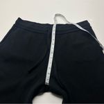Monrow Soft Knit Cuffed Jogger Womens Size Large Black Pockets Stretch Pull Photo 8