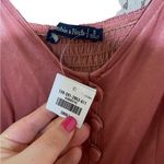 Abercrombie & Fitch NWT Pink Satin Silky Button Front Mini Slip Dress Size Small Photo 5