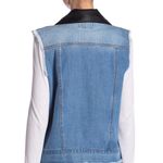 BB Dakota NWT Rebel Rebel Denim Vest Light Blue Photo 8