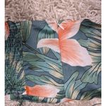 Love + Harmony Two Piece Top and Shorts Set Green Tropical Print Small Photo 7