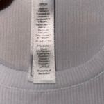 SKIMS Light Blue Women's Ribbed Top Photo 7