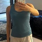 Athleta Teal  Racerback Tank Top  Photo 0