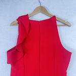 Lulus Dress Elegant Red Ruffled Bodycon Women’s Size XL Party Cocktail Holiday Photo 4