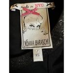 Yoana Baraschi  Sexy Womens Black Zip Fitted Tank Top  Size XS Photo 4