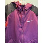 Nike  Womens Hyper Elite Jacket Long Sleeve‎ Purple Orange Full Zip Size Large Photo 2
