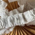 Victoria's Secret Victoria’s Secret Vtg Y2K White Lace Bra Sz 32B Underwire Unlined Photo 4