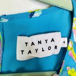 Tanya Taylor  Cosette Floral Ruffle Silk-Blend A-Line Handkerchief Dress size 4 Photo 3