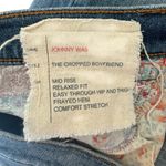 Johnny Was - The Cropped Boyfriend Blue Jeans Sz 27 Photo 5
