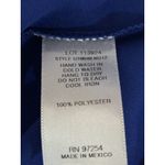 One Clothing ~ Cap Sleeve Blouse ~ Size Small ~ Blue Photo 6