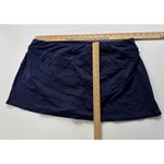 Lands' End Plus Size Swim Skirt Women's 18W Navy Blue Built In Liner Photo 4