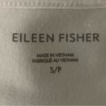Eileen Fisher White women’s funnel neck boxy top with drawstring collar Small Photo 8