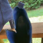 Maje  Navy Felix Faux Python Ankle Bootie size 40 Photo 8