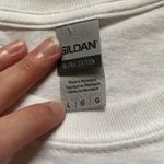 Gildan Pumpkin Spice Long Sleeve White Women’s T-shirt Photo 4