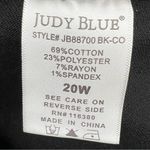 Judy Blue NWT  black jogger jeans sz 20W stretch Photo 7