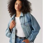 Levi's  Premium 90s Crafted Trucker Jacket Women's Paneled Denim XL Photo 2