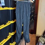 Maniere De Voir Black Satin Joggers Size 6 (XS to Large) Photo 6