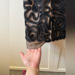 Sue Wong Lace Black Cocktail Dress Above Knee Size 2 Photo 5