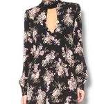 Flynn Skye Leah Black Floral Mini Dress | Size M | EUC Photo 4