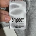 Snipes Sweatshirt Women M Gray Crop Gray Hoodie Streetwear Athleisure Casual Size M Photo 5