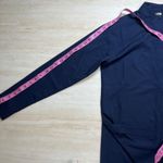 The North Face FlashDry Shirt Womens XS Extra Small Blue Band Collar Tunic Top Photo 6