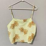 ZARA  New Women Sleeveless Linen Blend Embroidered Lingerie Top Size Large Photo 3