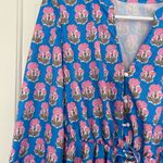 SheIn Indian Block Print Midi Dress Photo 4