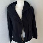 James Perse  Estilo Hooded Full Zip Black Sweatshirt Jacket Size small Photo 0