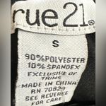 Rue 21  Black Pleated Skort Sz Small Photo 5