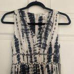 H&M NWT Black & White Tie Dye Maxi Dress Photo 2